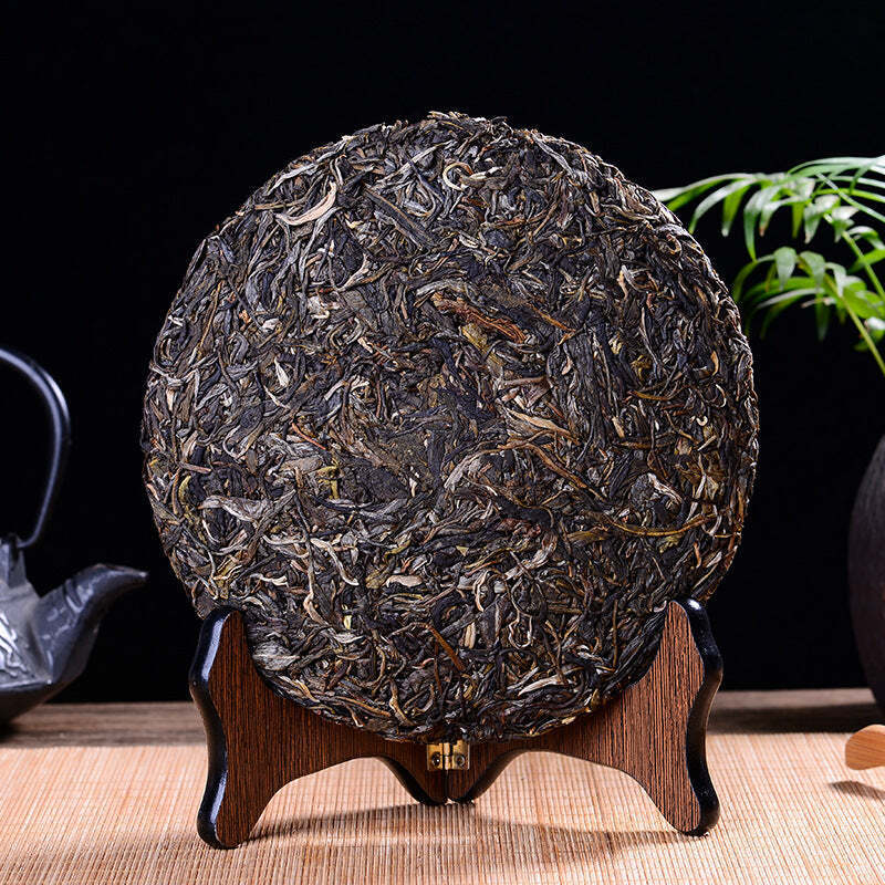 357g Spring Raw Puerh Tea Bulang Mountain Organic Pu-erh Tea Cake Old Pu'er Tea