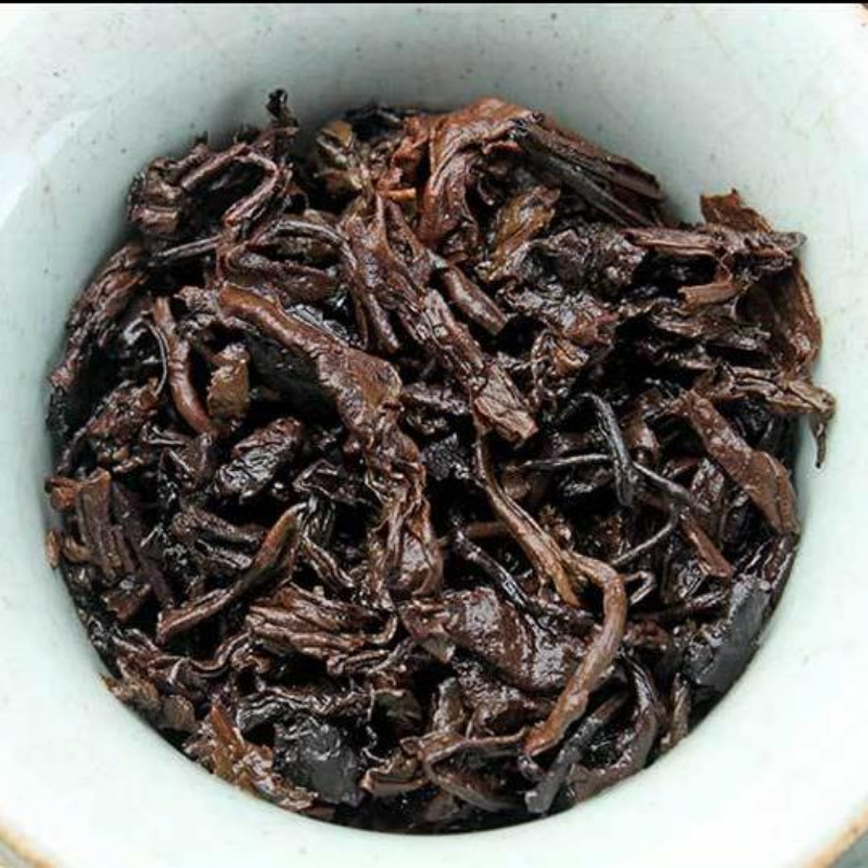 357g Iceland Pu-erh Ripe Tea Yunnan Bingdao Cooked Puerh Tea Cake Pu'er Tea