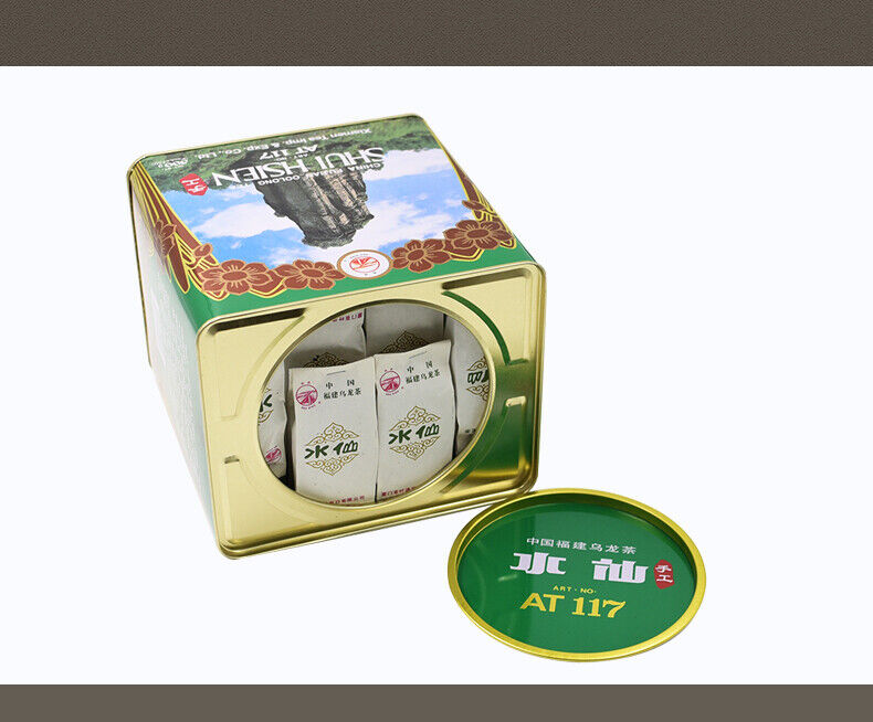 HelloYoung Sea Dyke AT117 Shui Xian China Fujian Shui Hsien Oolong Tea 500g Complete Tin