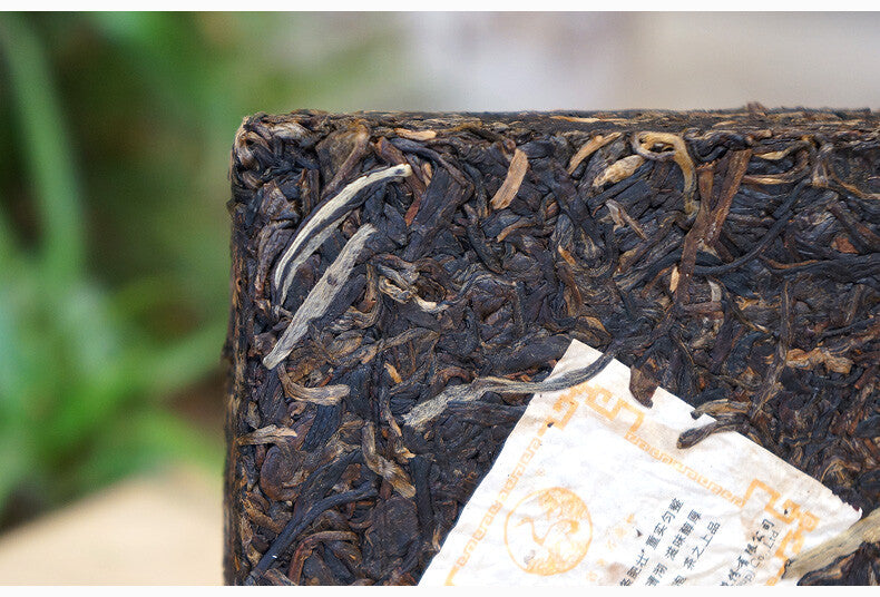 Xiaguan Tuocha Raw Cang Er Fang Zhuan Tea Shen Pu Erh Aged Tea Brick 250g