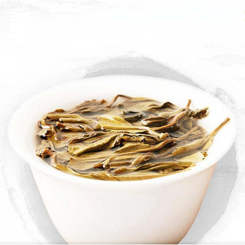 357g Raw Pu'er Tea Cake Bulang Mountain Ancient Tree Puerh Tea Yunnan Pu'er Tea