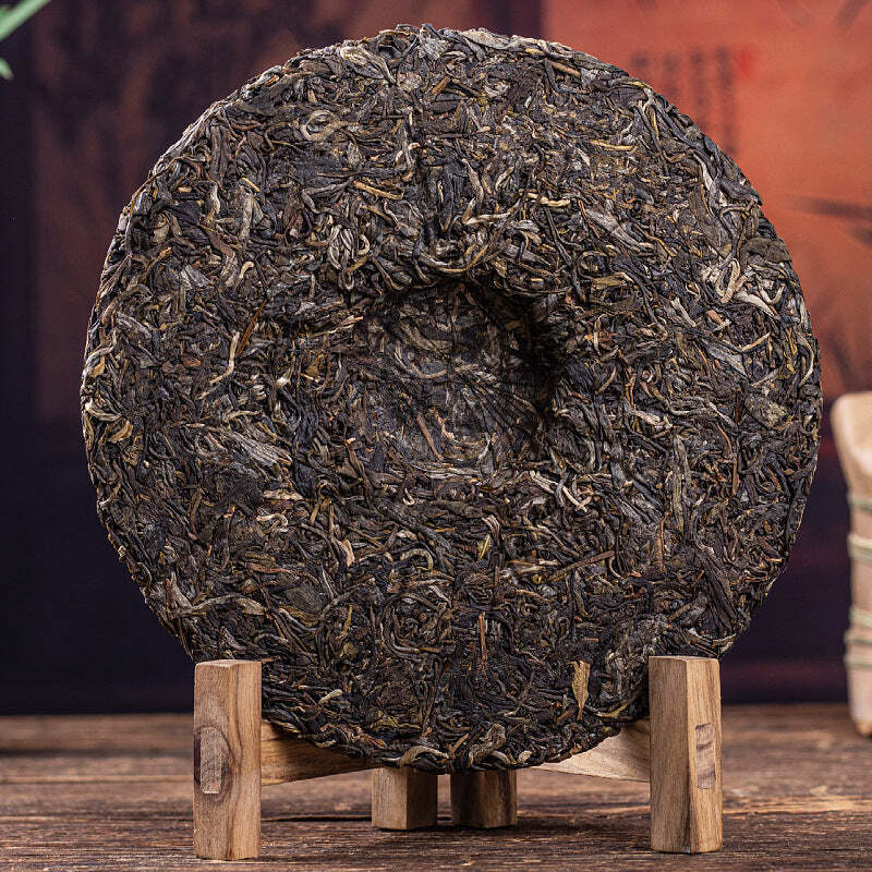 357g Yiwu Mansong Raw Pu-erh Tea Cake Big Tree Spring Green Tea Yunnan Puerh Tea