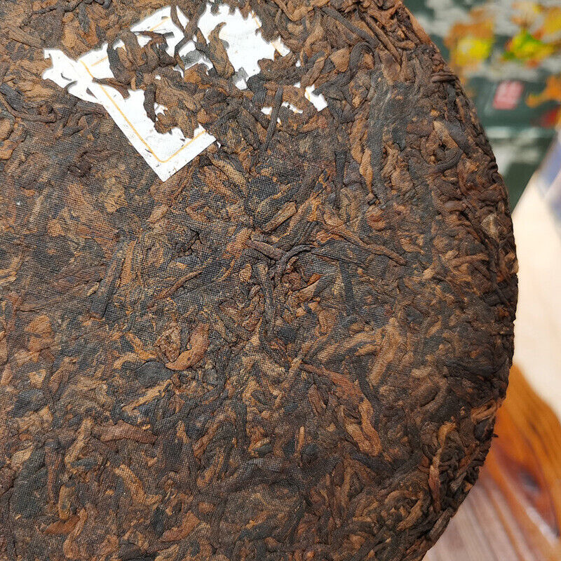 357g Iceland Pu-erh Ripe Tea Yunnan Bingdao Cooked Puerh Tea Cake Pu'er Tea