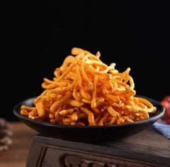 Herb Cordyceps Militaris Dried Chinese Jin Chong Cao Cordyceps Flower 金虫草 500g