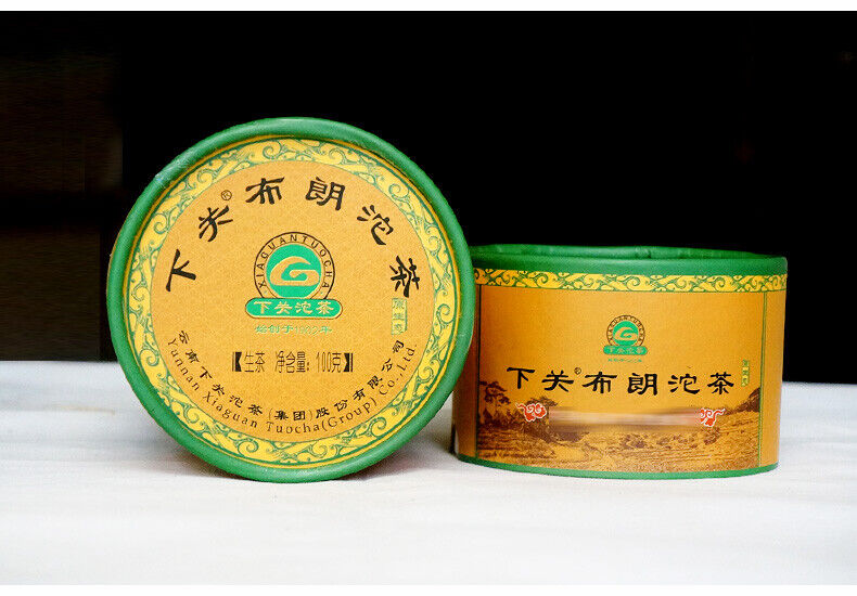 Bulang Ancient Tree Puerh Shen Xiaguan Tuocha Pu'er Tea Raw Tea 100g Box