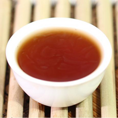 357g Pu-erh Ripe Tea Bulang Mountain Hekai Puerh Ripe Tea Cake Yunnan Black Tea