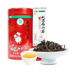 2200m Health Tea Tengchong Yunnan Black Tea Jibian High Mountain Tea 100g Tin