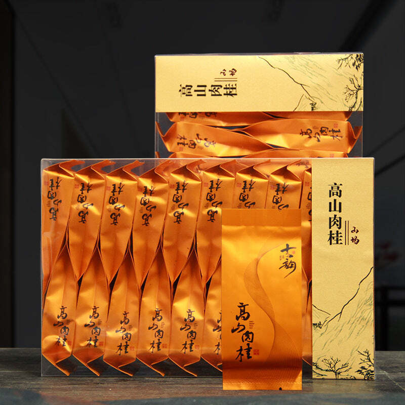 510g/3boxes Wuyi Rock Tea High Mountain Rougui Oolong Tea Organic Black Tea
