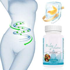 Gut and Colon Support 15 Day Cleanse Detox 30-90CAPSULES Non-GMO 1-3Pcs