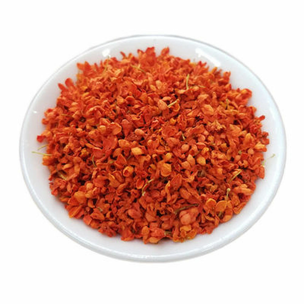 HelloYoung 100% Natural Sweet Red Osmanthus Aromatic Tea* Chinese Dried Tangi Flower Tea