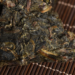 500g Premium Puerh Raw Tea Brick Golden Leaf Yunnan Pu-erh Tea Chinese Pu'er Tea