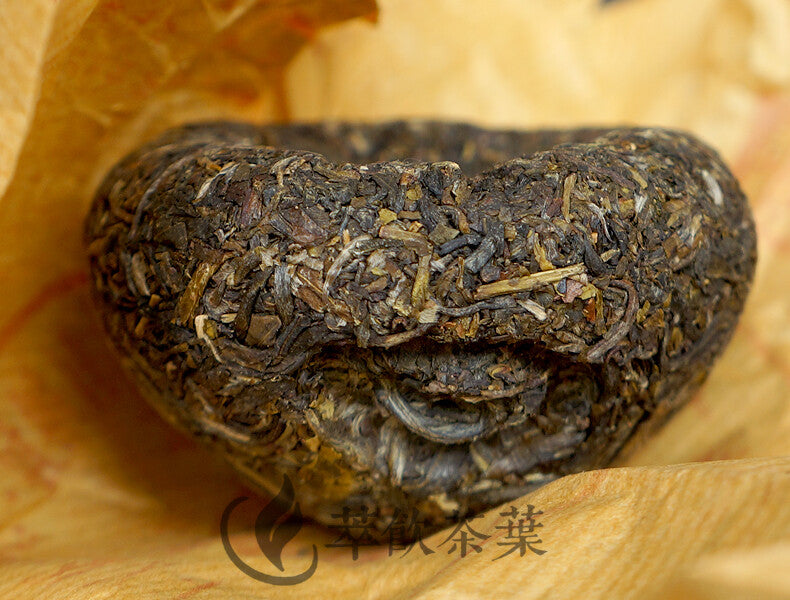 2016 Xiaguan Golden Silk Tuo Cha Organic Puer Tea Raw Pu-erh Tea Tuocha 100g Box