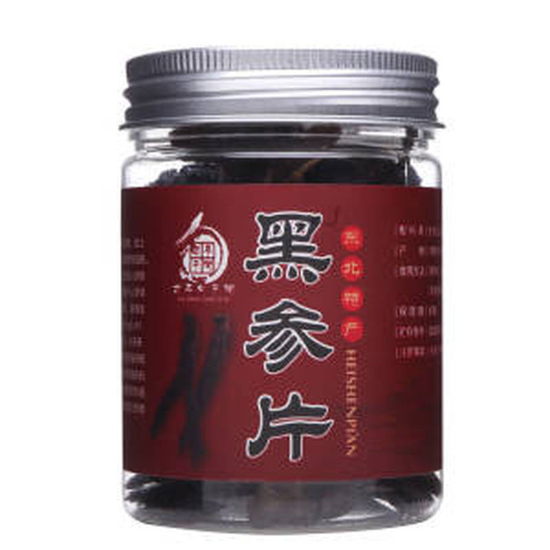 100g Black Ginseng Root Slice, Premium Dried Korean