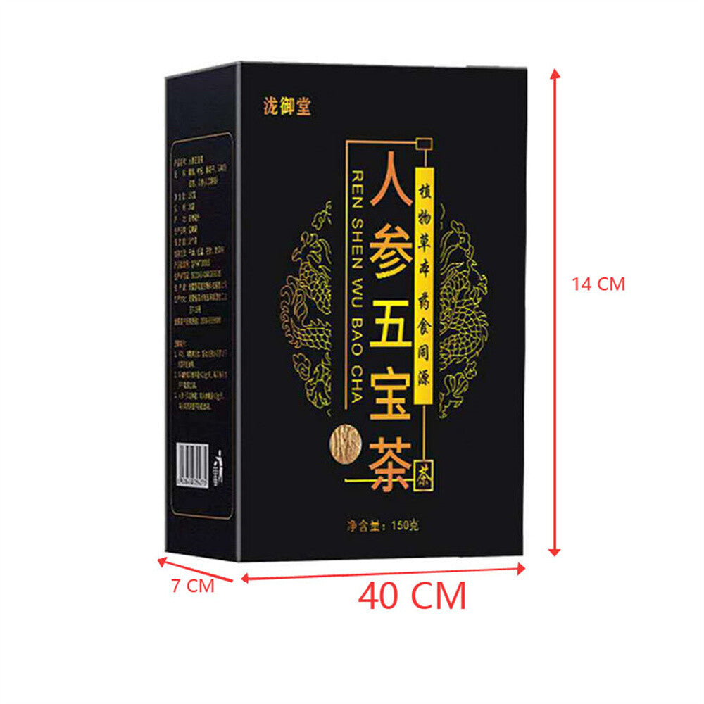 New! Kidney Tea Formula Ginseng Six Treasure Tea Chinese Herbal Tea
