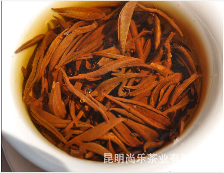 HelloYoung TeaGolden Bud Dian Hong Tea Yunnan Dianhong Black Tea Honey Fragrant 357g/12.59oz