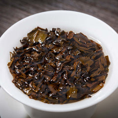 357g Yunnan Ripe Pu-erh Tea Green Tea Iceland Wuzhai Pu'er Tea Cooked Tea Cake
