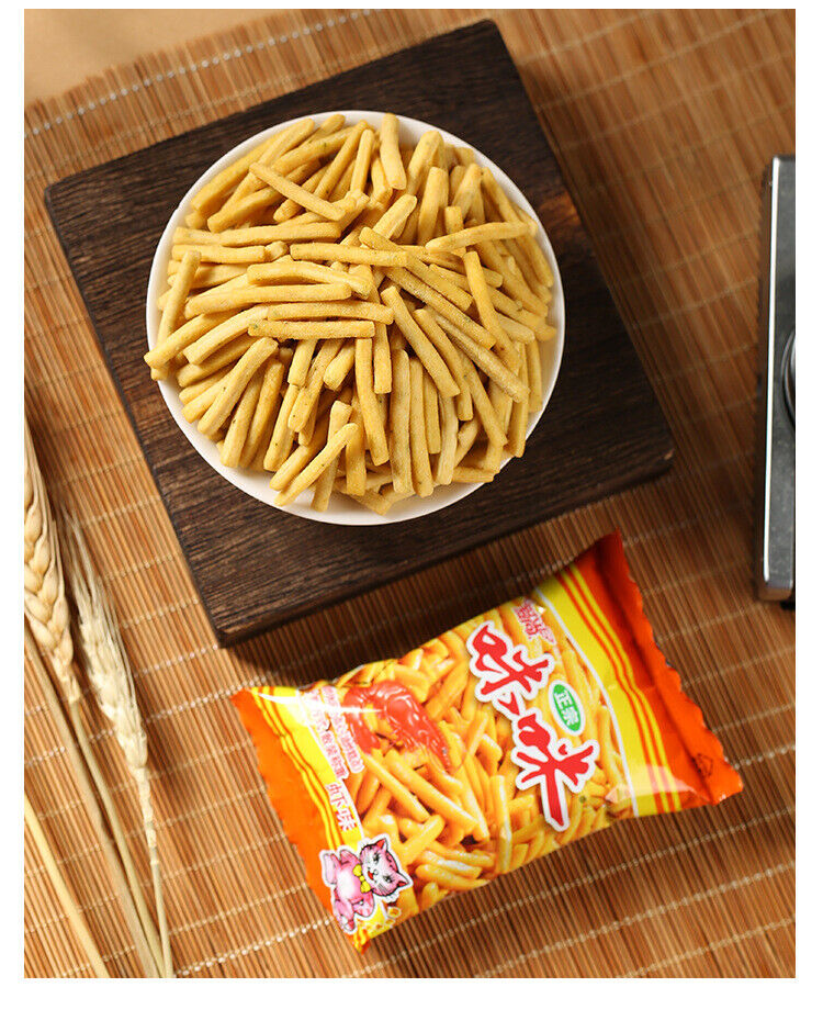 10g*20bag Mimi shrimp bars casual childhood snack Chinese specialty snacks