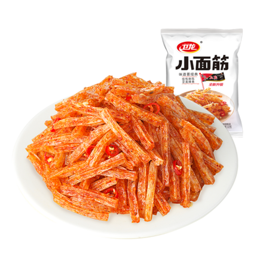 312g Genuine Gluten Gluten Free 12bags*26g Weilong Specialty Spicy Snack Food