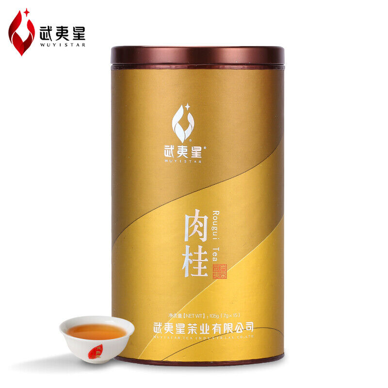 HelloYoung Wuyi Star New Rou Gui Rougui China Cinnamon Wu Yi Oolong Rock Tea Yan Cha 105g