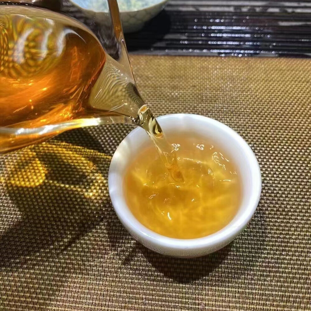 357g Yunnan Old Raw Pu'er Tea Cake Bulang Aged Pu-erh Cake Tea Puerh Tea