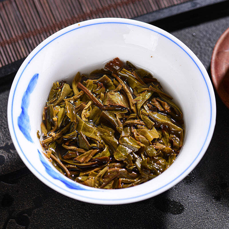 357g Yunnan Pu-erh Raw Tea Cake Big Tree Puerh Shengcha Premium Pu'er Green Tea