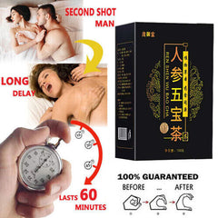 Kidney Tea Formula Ginseng Six Treasure Tea, Kidney Tea Chinese Herbal Tea
