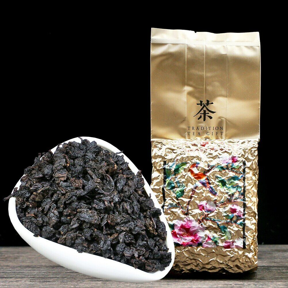 HelloYoung Black Oolong Tea Loose Roasted Oolong Tea Good for Weight Loose 250g/8.8oz