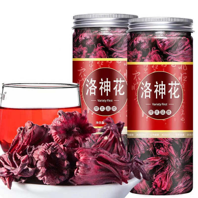 80g Rose Flower Tea Chinese Roselle Floral Tea Can Package Dry Rose Tea Benefits