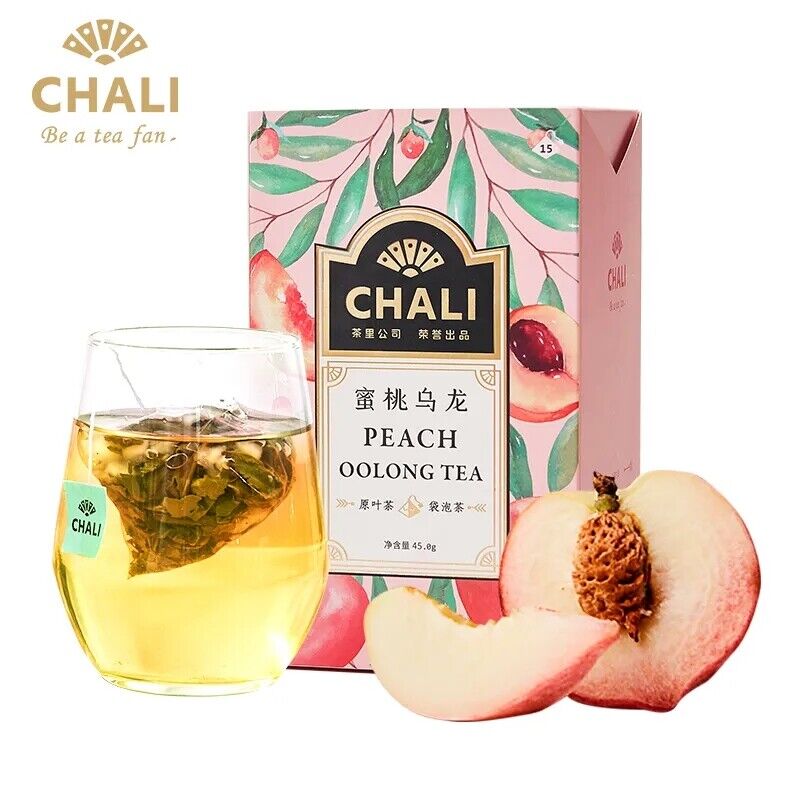HelloYoung 150g 3g*15 bags peach oolong tea floral white tea cold brewed fruit tea