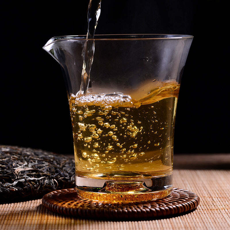 357g Spring Raw Puerh Tea Bulang Mountain Organic Pu-erh Tea Cake Old Pu'er Tea