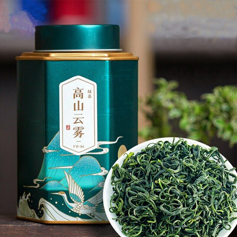 HelloYoung /High Mountain Green Tea Loose Leaf Yunwu Maojian Slimming Tea 125g