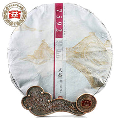 HelloYoung 100% Authentic yr TAETEA Pu'er 7592 Shu Puerh Cake Ripe Puer Tea 357 g
