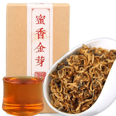HelloYoung /Dianhong Honey Fragrant Golden Bud Black Chinese Tea Red Tea 100gbox