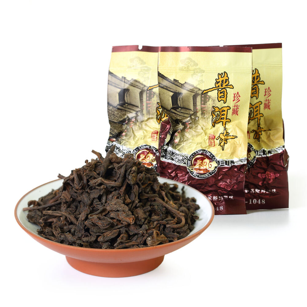 GOARTEA 10Pcs*8g Premium Pu-erh Puer Puerh Tee Yunnan Ancient Tree Ripe Tea