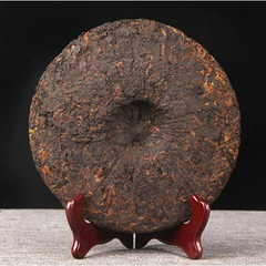 710g Yunnan Ripe Puerh Tea Banzhang Old Pu-erh Cooked Tea Cake Organic Pu'er Tea