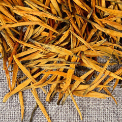 HelloYoung TeaYunnan Golden Buds Black Tea DianHong Balck Tea Golden Needle Loose Leaf