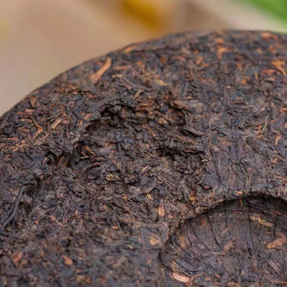 1000g Old Pu-erh Ripe Tea Cake Nan Nuo Mountain Aged Puerh Cooked Cake Tea