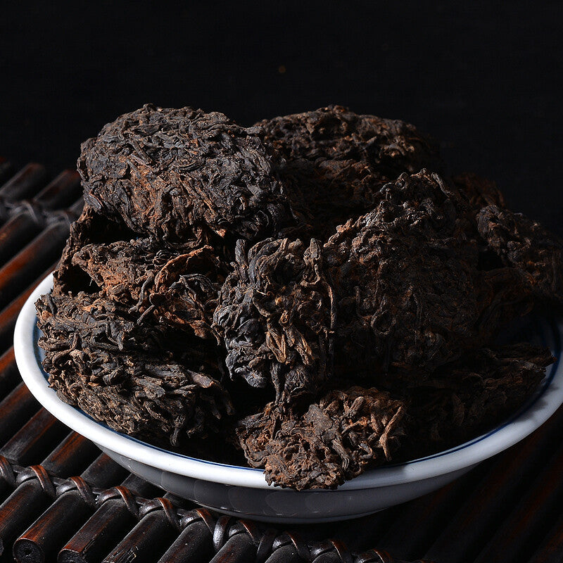 500g Golden Bud Nuggets Dark Tea Guangxi Dark Tea
