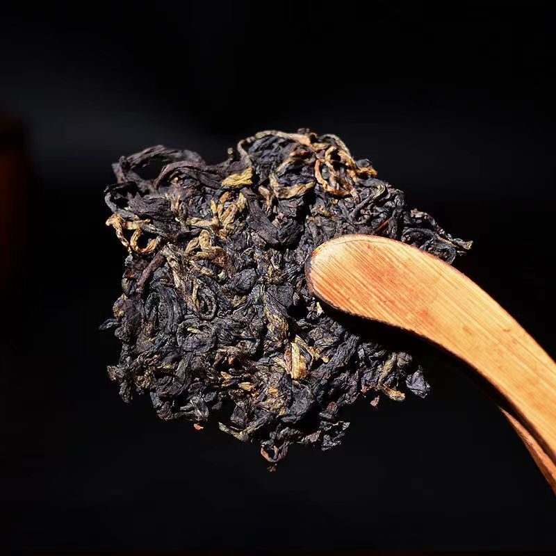 HelloYoung 357g Dianhong Black Tea Yunnan Fengqing Black Tea Cake Bingdaohong Organic Tea
