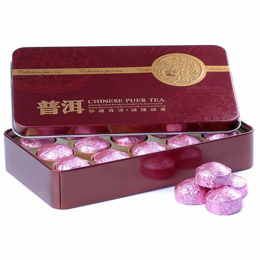 HelloYoung /Lotus Leaf Mini Ripe Puer Tuocha Yunnan Gift Pack Shu Puerh 75g