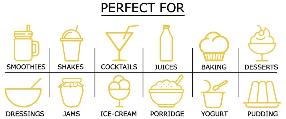 Bio-Mangopulver - Nicht gentechnisch verändert, ungeschwefelt, ideal zum Backen