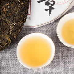 357g Laobanzhang Raw Puerh Tea Cake Ancient Tree Pu'er Shengcha Pu-erh Green Tea