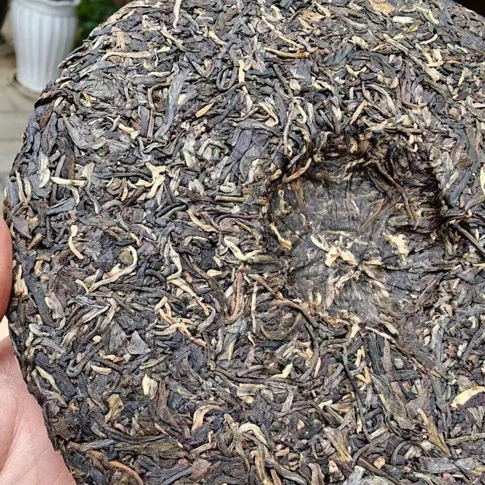 357g Yunnan Old Puerh Raw Tea Cake Panda Sheng Pu-erh Tea Aged Pu'er Tea