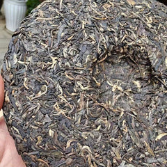 357g Yunnan Old Puerh Raw Tea Cake Panda Sheng Pu-erh Tea Aged Pu'er Tea