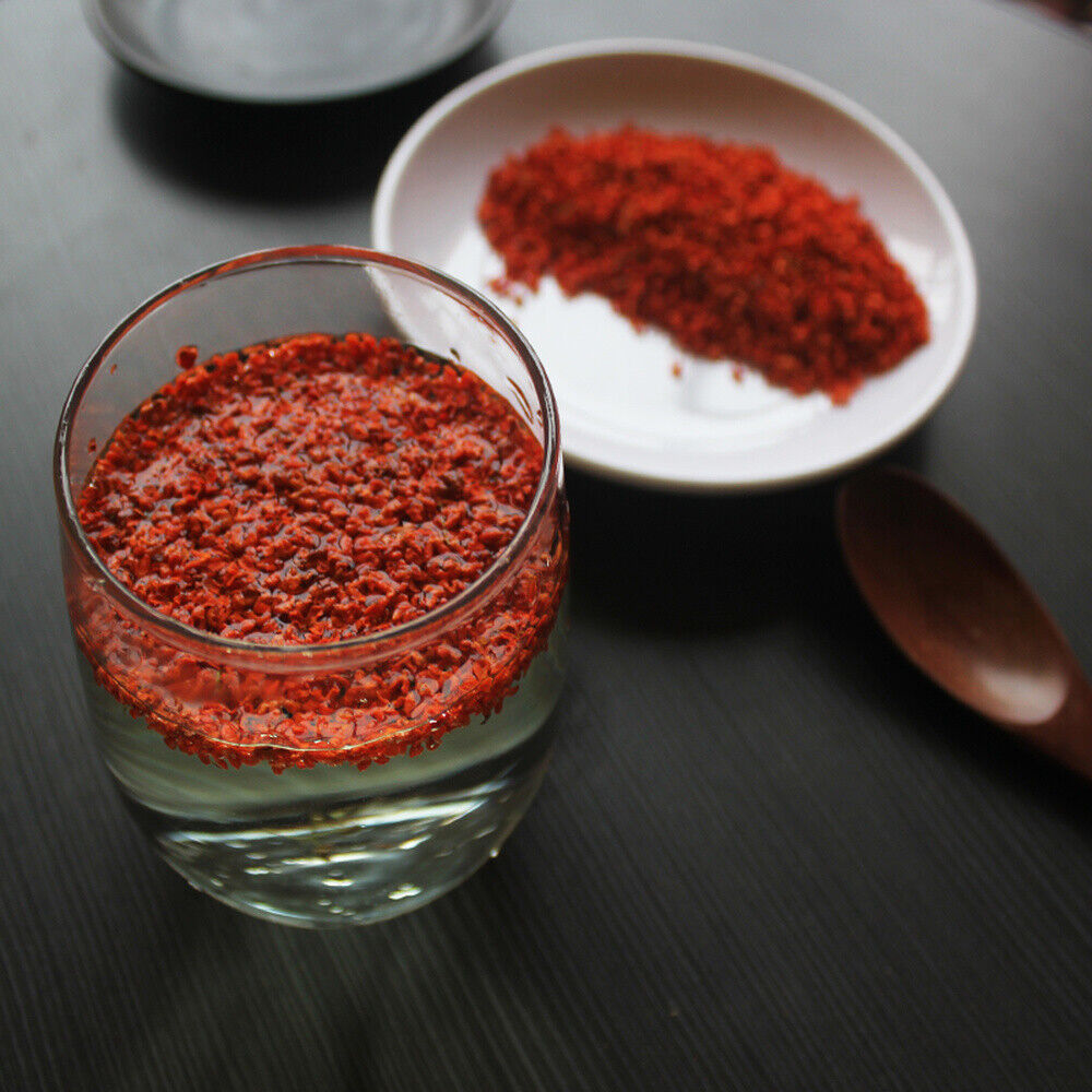 HelloYoung 100% Natural Sweet Red Osmanthus Aromatic Tea* Chinese Dried Tangi Flower Tea