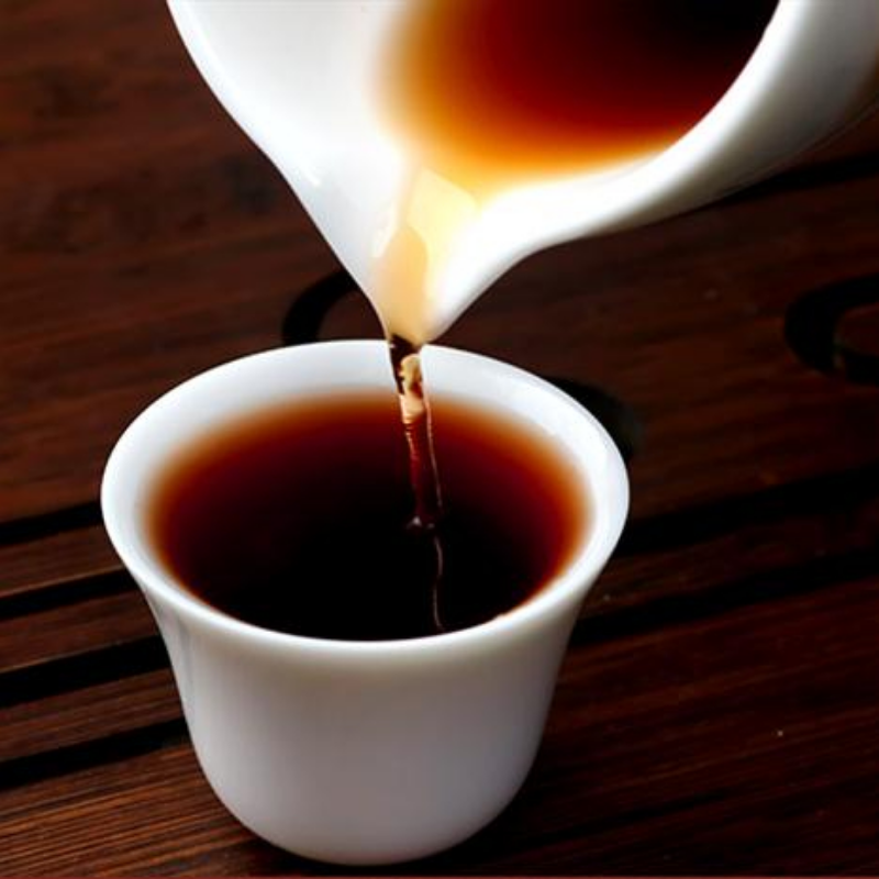 500g Yunnan Ripe Puerh Tea Pu-erh Cooked Tea Bag Package Small Pu'er Tea Cake