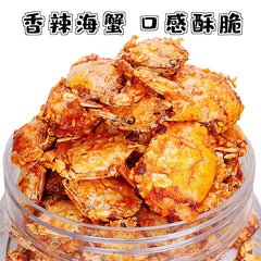 NEW Spicy Small Sea Crab Instant Canned Cooked Seafood Casual Deep Sea Snack