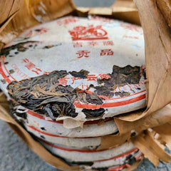 357g Yunnan Old Pu-erh Raw Tea Jixinghao Raw Pu'er Aged Tea Cake Puerh Tea
