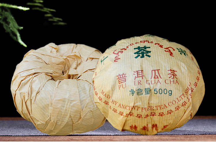 500g  Ancient Tree Tea, Yunnan Menghai Pu'er Tea, Raw Tea Tuo Tea