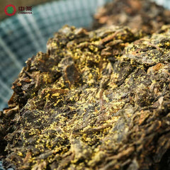 360g Anhua Dark Tea Brick Hunan Golden Flower Handmade Fucha Organic Black Tea
